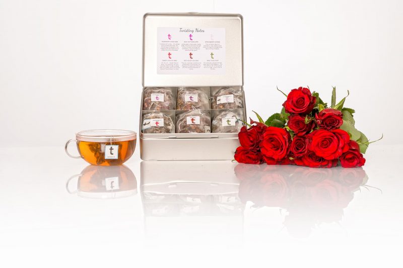 Personalised Valentines Tea Selection Box