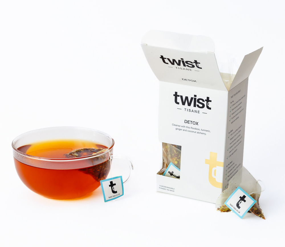 The amazing quality of the Twist 'Detox' tea.