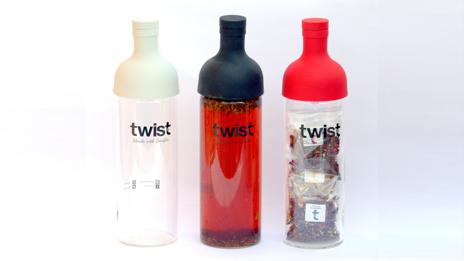 Twist cold brew bottles