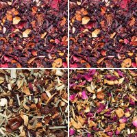 Loose leaf teas from the Cold Brews A5 Tasting Menu