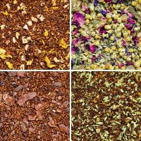 Loose leaf teas from the Tea Lattes A5 Tasting Menu