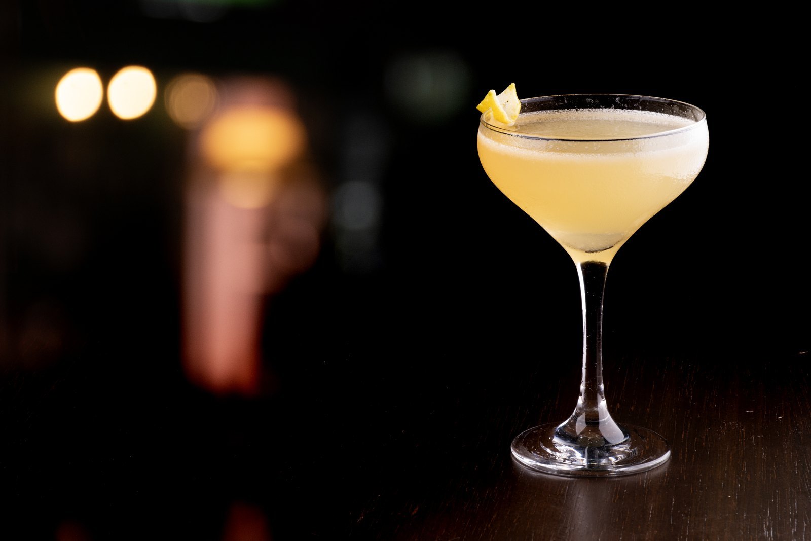A Bergamot Bliss Martini made with Classic Earl
