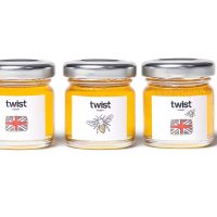 Three jars of Pollards Farm honey
